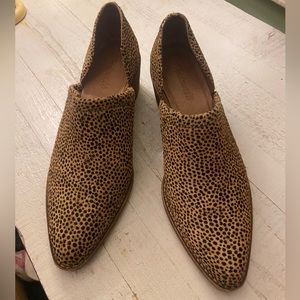 Madewell block heel shoe.  Size 7.
